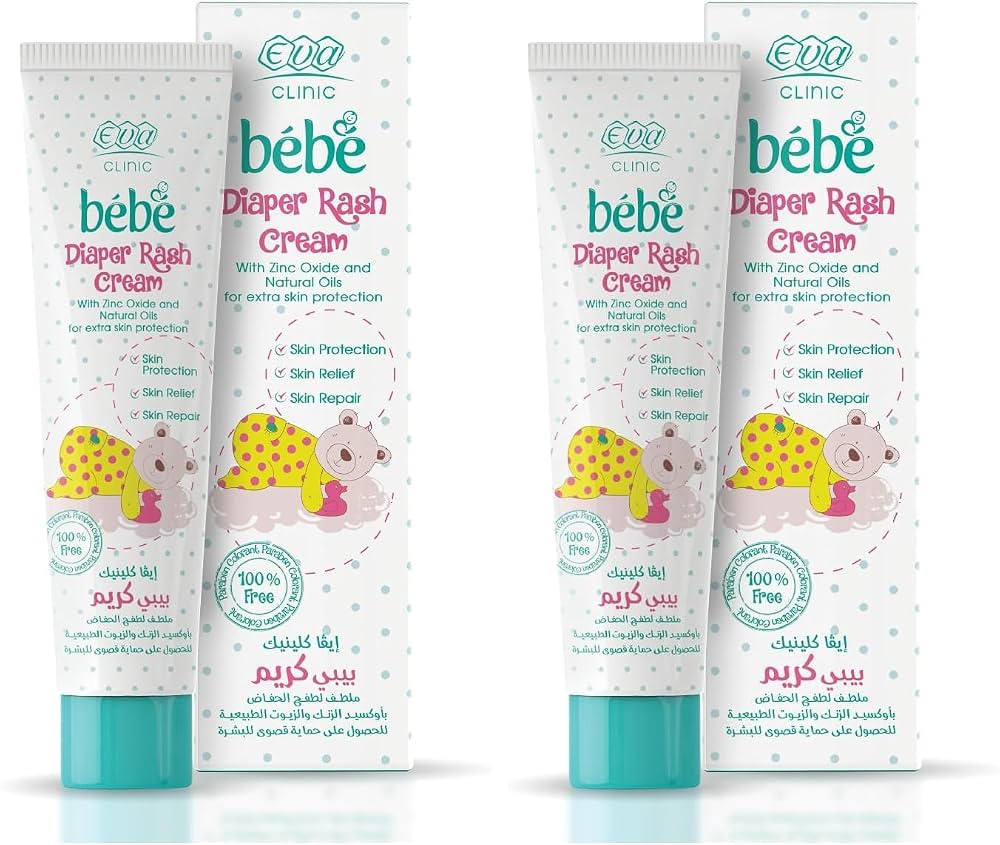 EvaClinic Bébé - Diaper Rash Cream, 100gm (Pack of 2): Buy Online